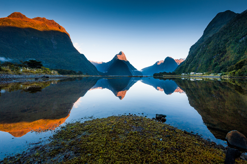 Milford Sound in New Zealand.