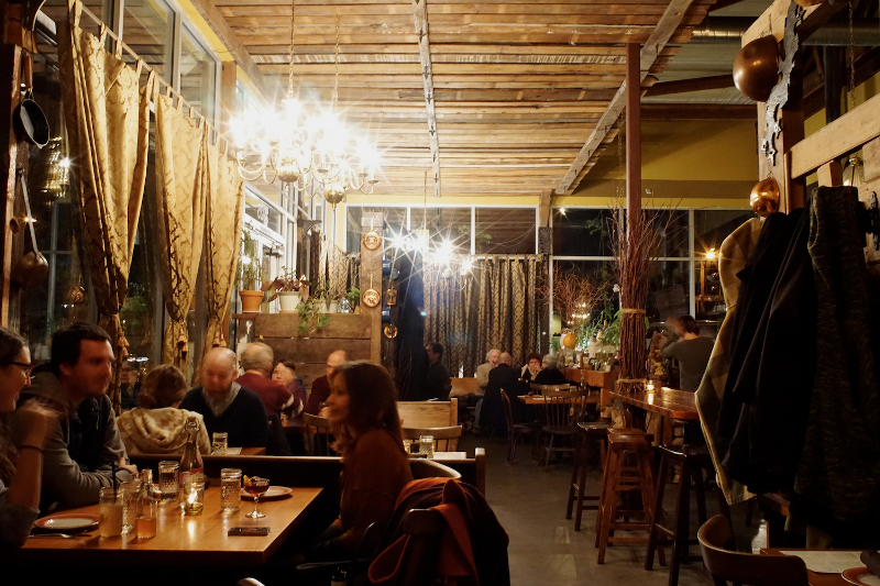 Ned Ludd restaurant in Portland, USA.