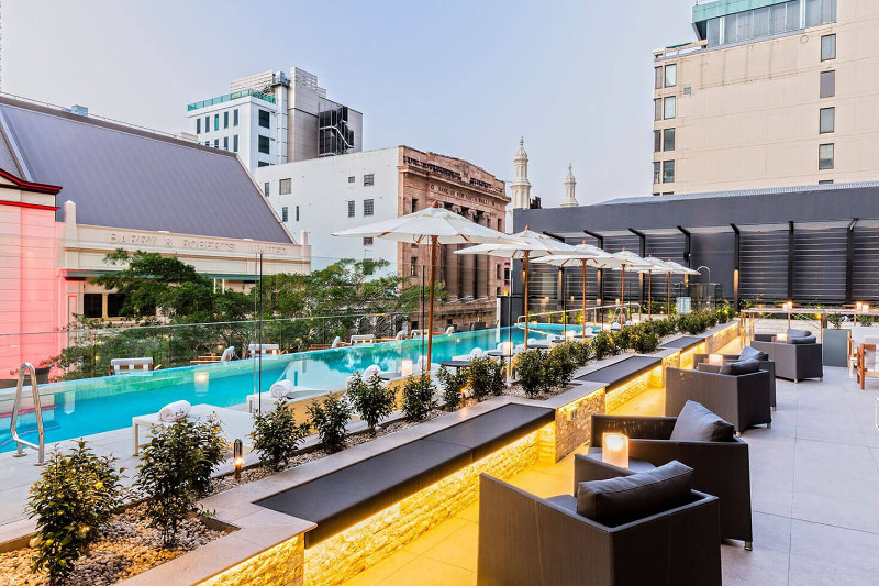Hotel Next Brisbane terrace bar
