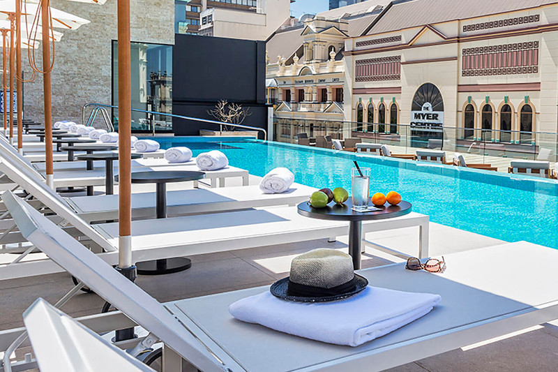 Next Hotel Brisbane pool