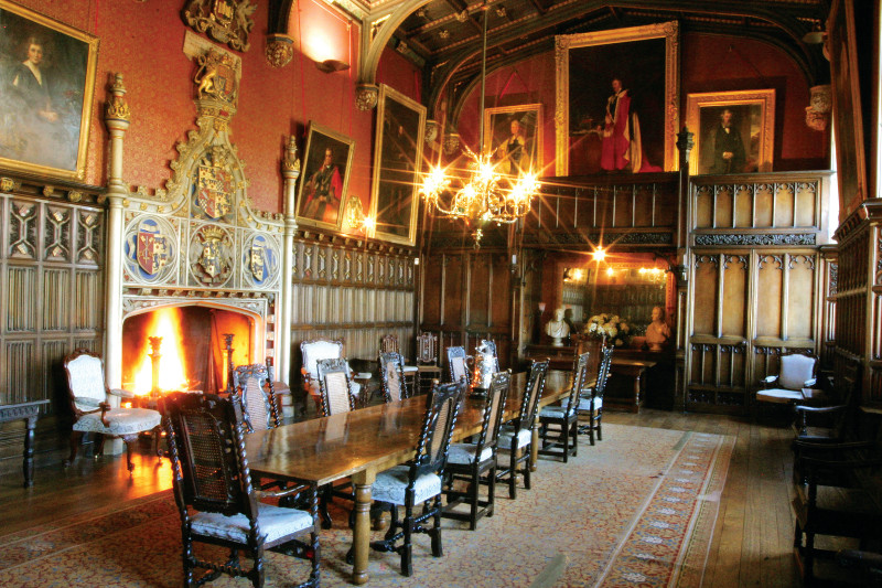 Powderham Castle in England