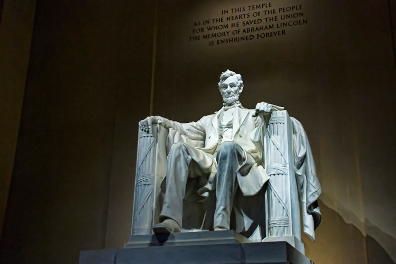 Lincoln Memorial.