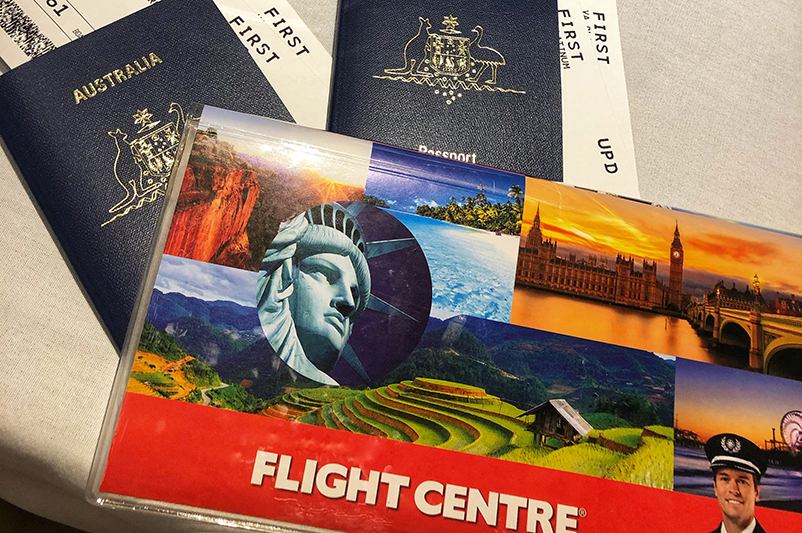 Passport and first class tickets.