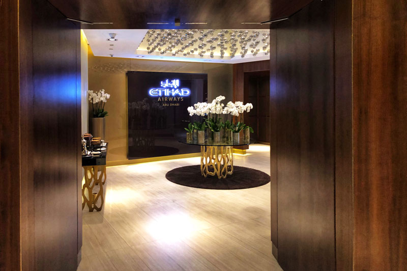 EY Lounge entrance, Abu Dhabi