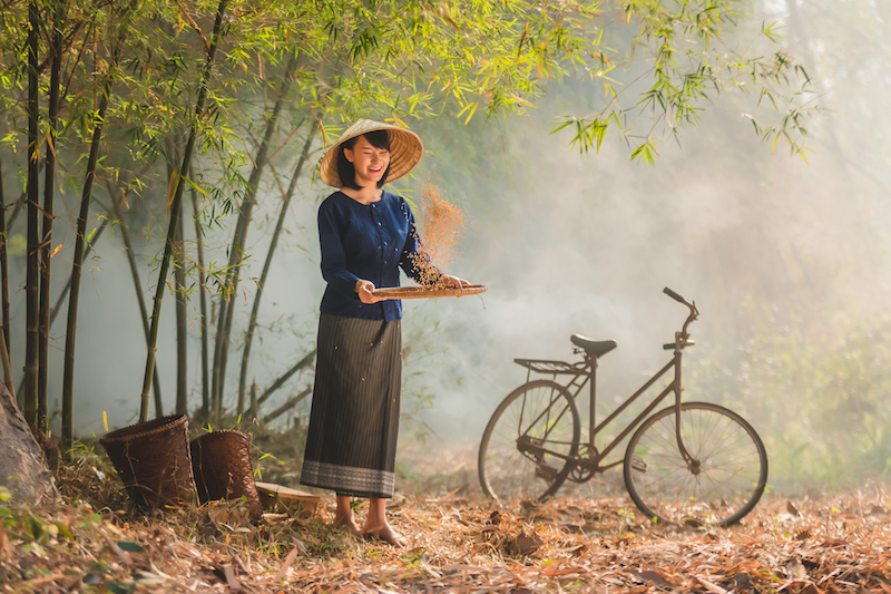 Thai rural woman
