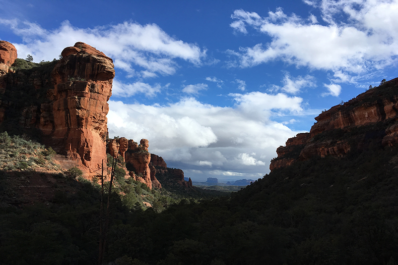 Hiking in Sedona, AZ