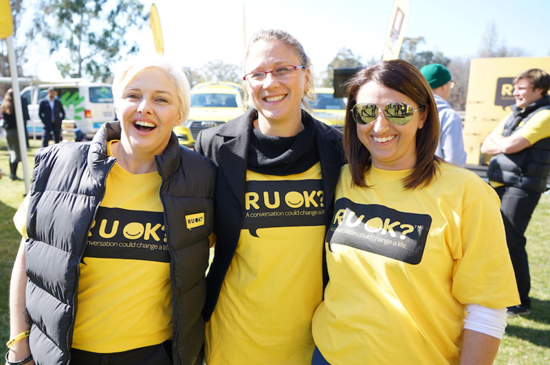 Supporters of R U OK? Day