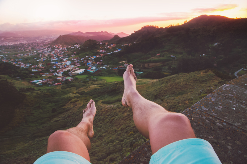 View of Canary Islands in Spain.