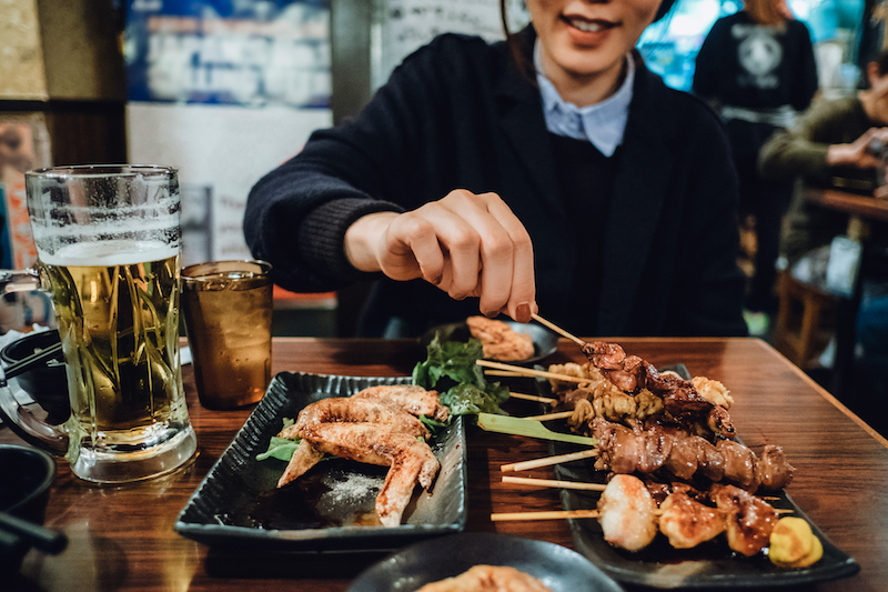 yakitori japan tokyo grilled meat