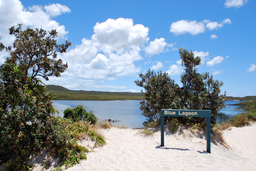 Blue Lagoon Moreton Island camping