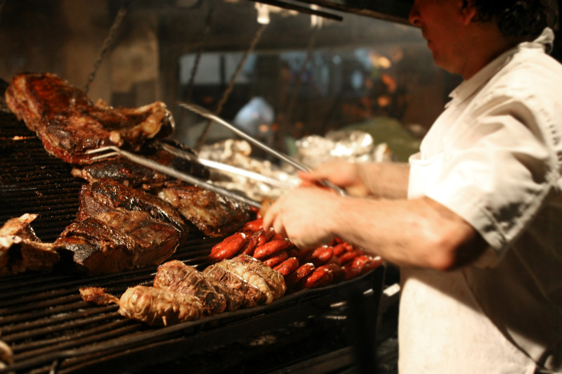 Barbecue beef, Buenos Aires Argentina