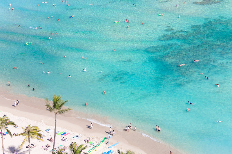 Waikiki Beach, Oahu, Hawaii