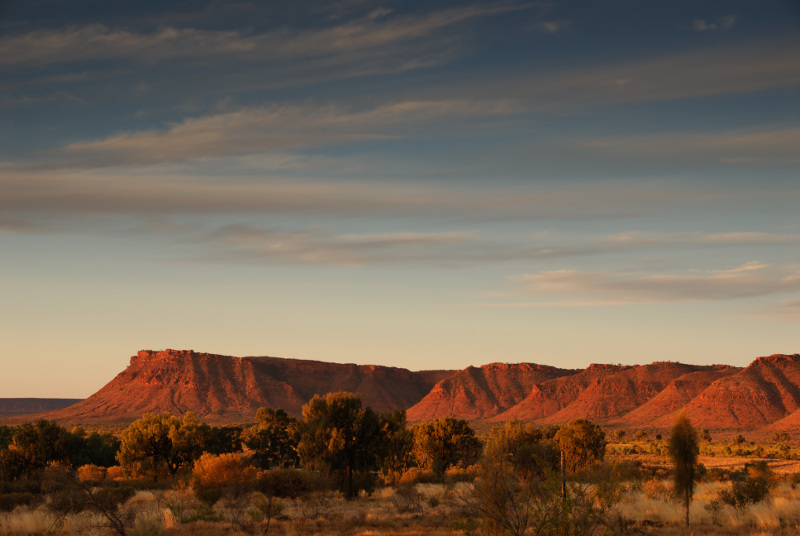 Kings Canyon at sunset