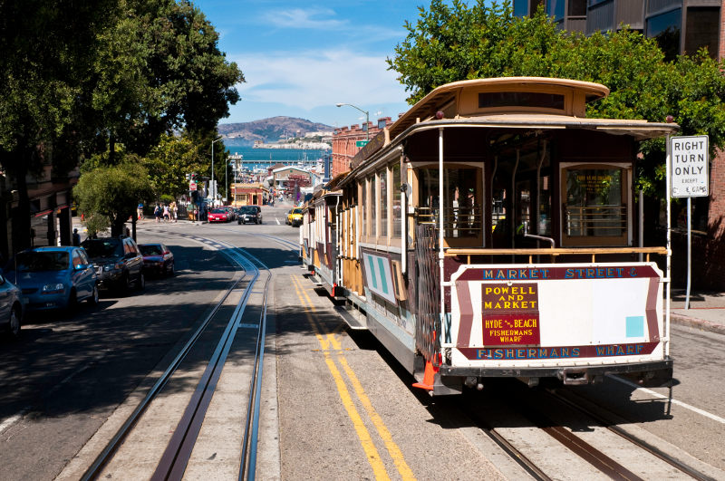 Cable Car in San Francisco, USA