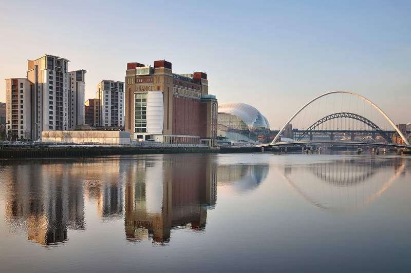 The River Tyne, Newcastle, United Kingdom