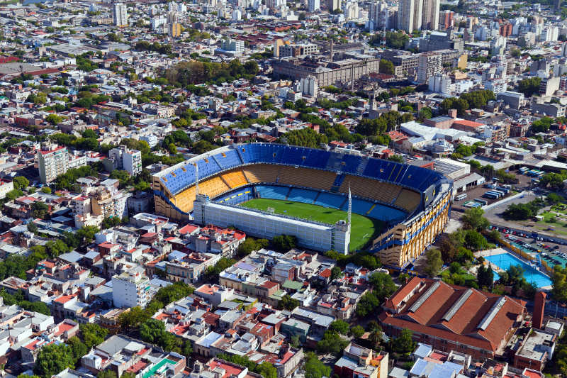 La Bombonera football stadium, Buenos Aires
