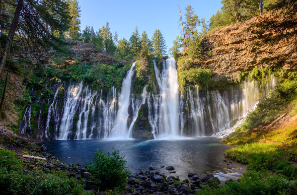 Burney falls california