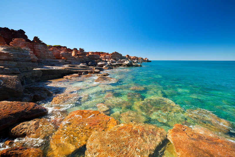 View of Gantheaume Point, Broome, Western Australia