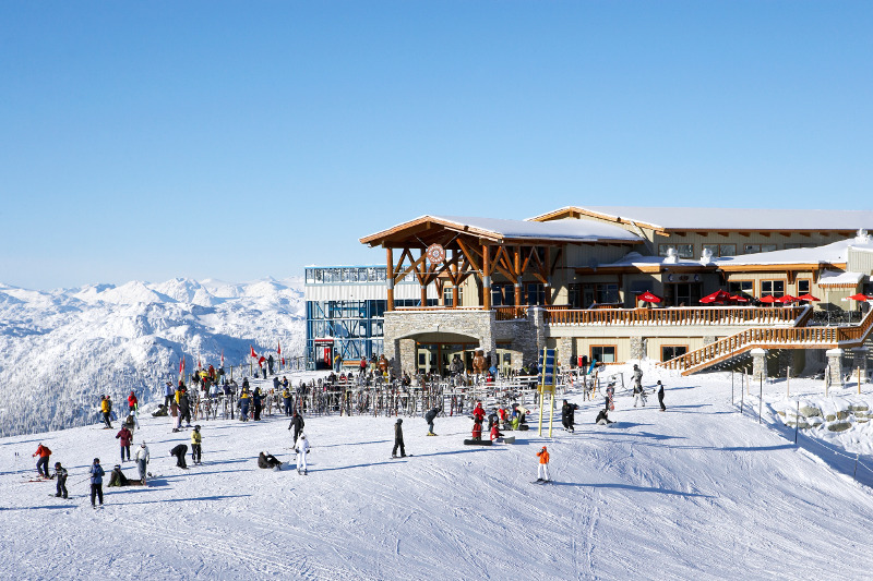 Ski lodge at Whistler, Vancouver