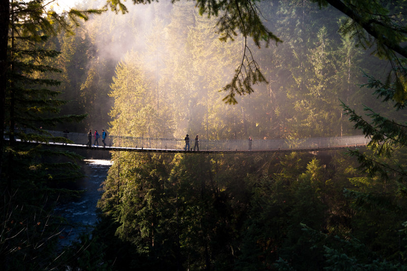 Capilano Suspension Bridge, Vancouver, Canada