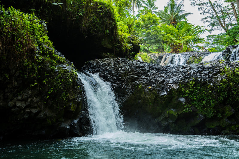 Swimming hole at Apia on the island of Upolu, Samoa.