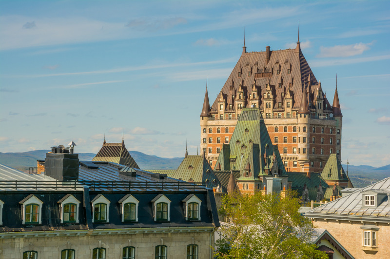 Chateau Frontenac Hotel,Old Quebec City, Canada