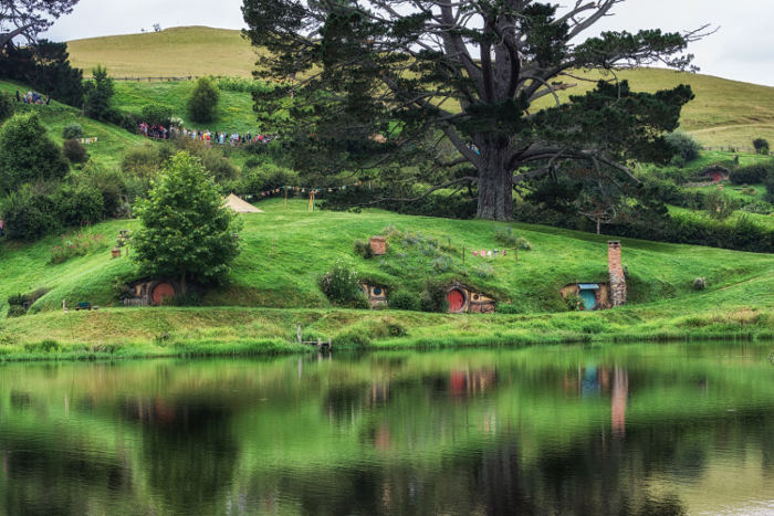 Hobbiton houses new zealand