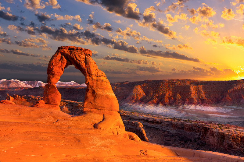 Sandstone Arch Utah USA