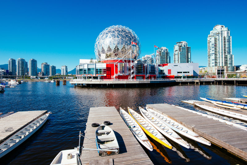Vancouver Harbour in summer