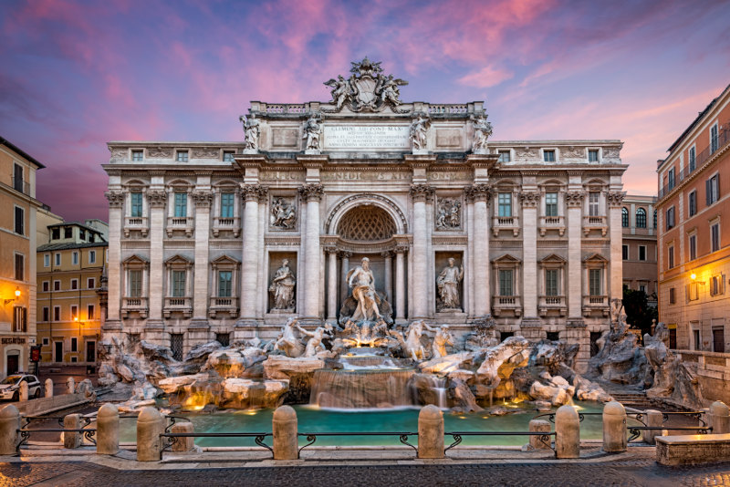 trevi fountain rome
