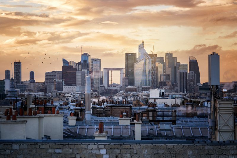 La Defense and financial district, Paris