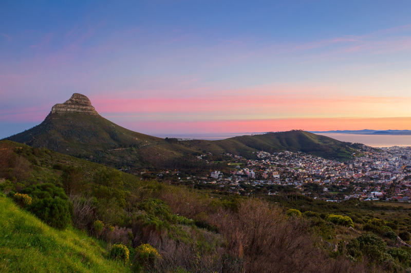 Lion’s Head and Signal Hill, Cape Town.