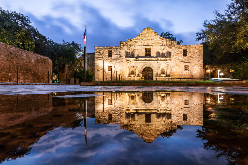 The Alamo Chapel, Texas, USA