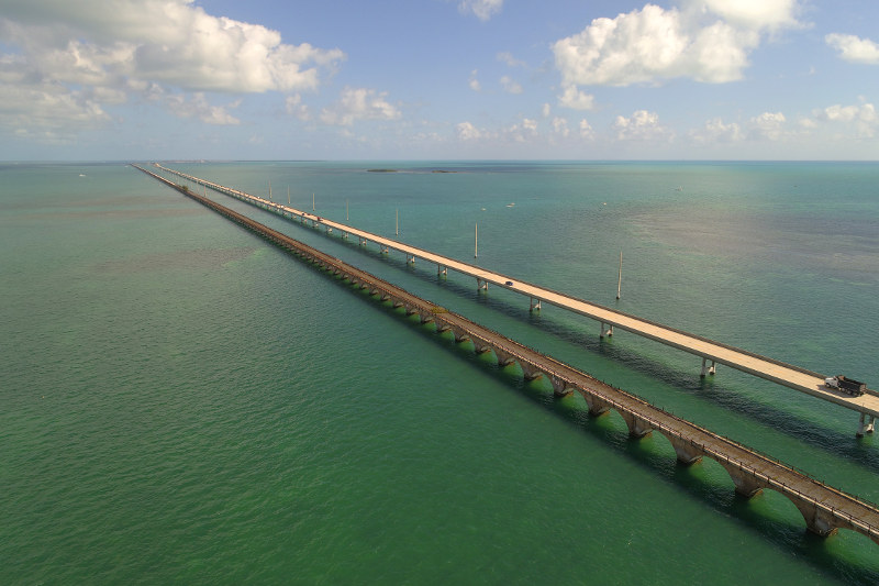 Seven Mile Bridge, Florida, USA