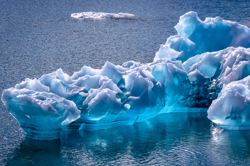 glacial ice, Glacier Bay National Park, Canada