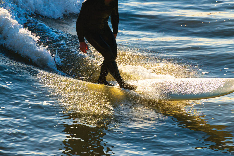 Surfer, Wales