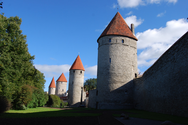 City wall towers, Tallinn, Estonia