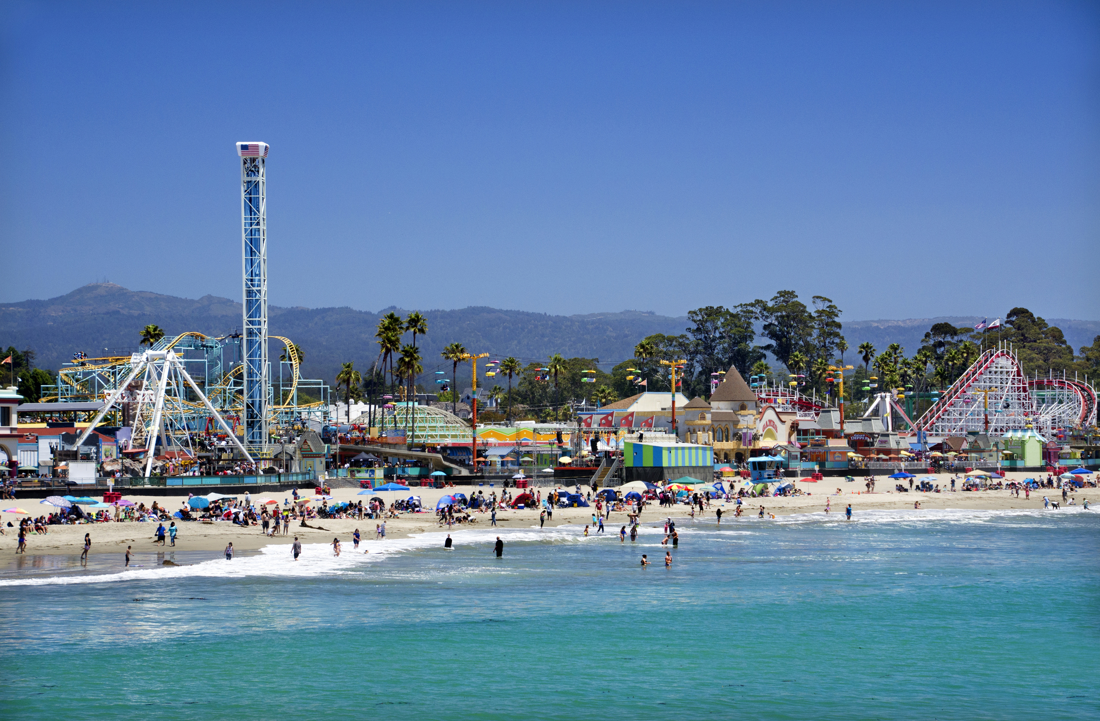  Santa Cruz beach boardwalk amusement park