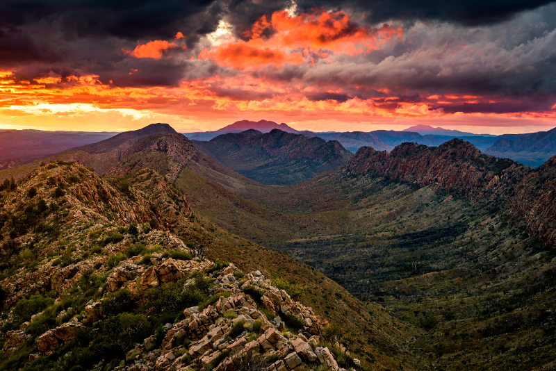 West Macdonnell Ranges, australia