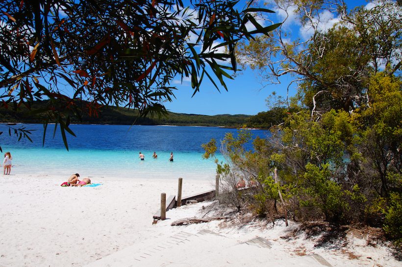 fraser island camping