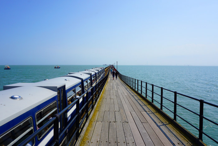 southen-on-sea pier with railway