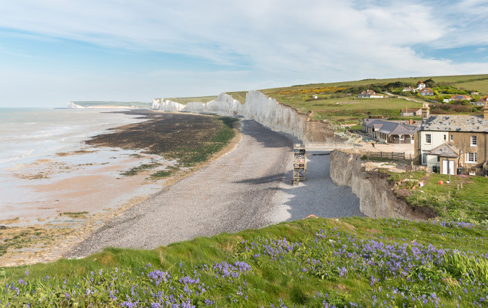 Birling Gap Seven Sisters chalk cliffs england