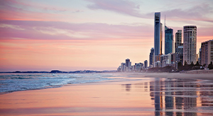 Gold Coast beach city