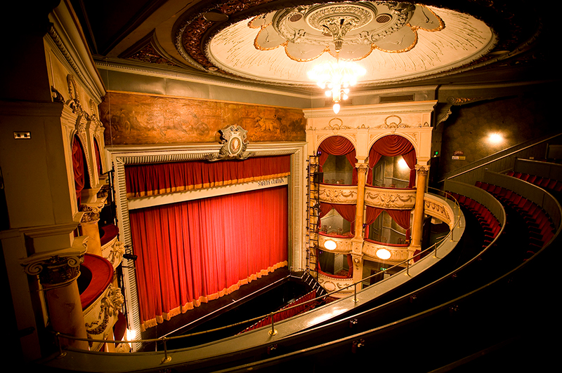 The interior of the Grand Opera House in York.