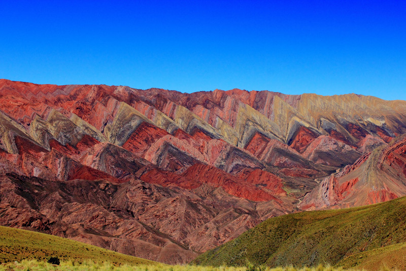 The Quebrada de Humahuaca in Argentina.