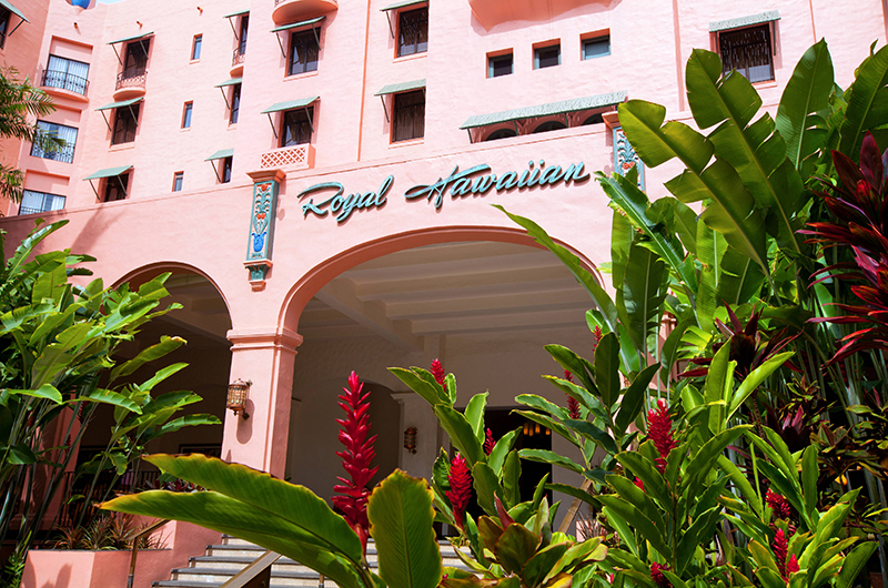 The Royal Hawaiian hotel