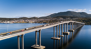 Hobart city bridge