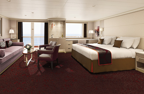 Holland America cruise line suite interior
