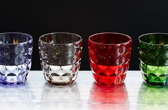 Mario Luca Giusti glassware from Mama Shelter hotels.