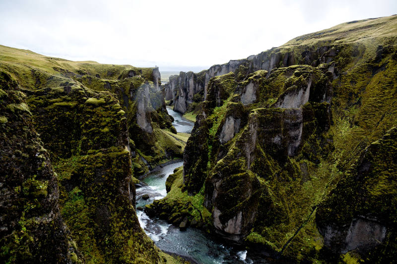 ancient canyon iceland